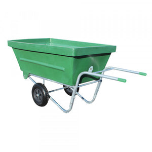 TILTING WHEELBARROW BIG SIZE POLY / BROUETTE BASCULANTE GRAND MODÈLE POLY